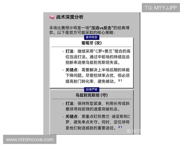 2026世界杯葡萄牙对阵乌兹别克斯坦比赛中定位球战术分析与关键机会解析